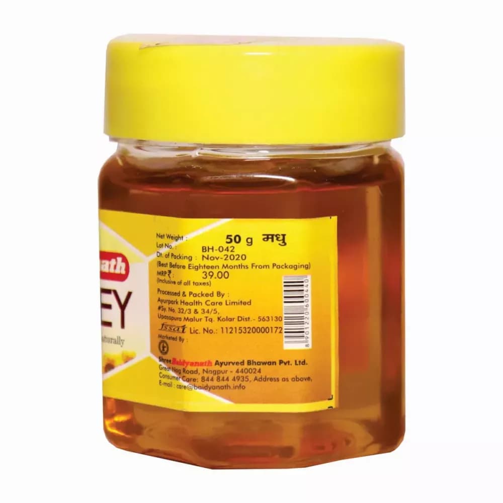 Baidyanath Pure Honey 50 g Manufacturing Details