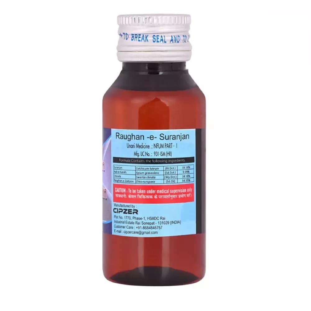 Cipzer Raughan-E-Suranjan 50 ml Composition Info
