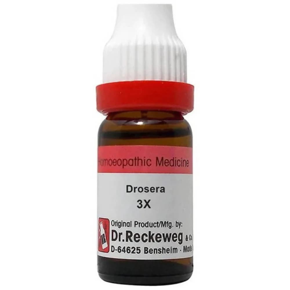 Dr. Reckeweg Drosera Dilution 11 ml 3X Main Image