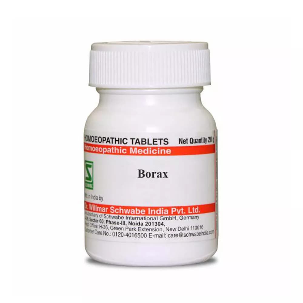 Dr. Willmar Schwabe Borax Tablet 20 g 6X Main Image