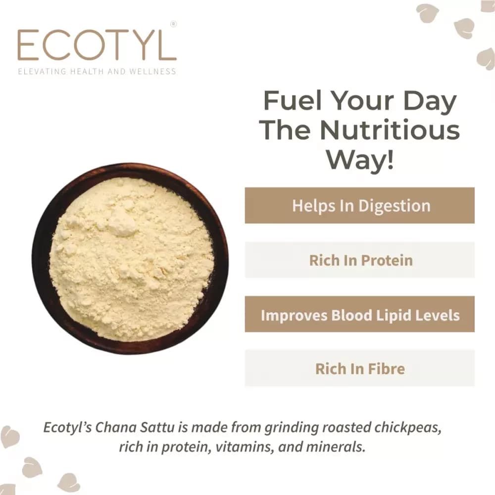 Ecotyl Chana Sattu 400 g benefits