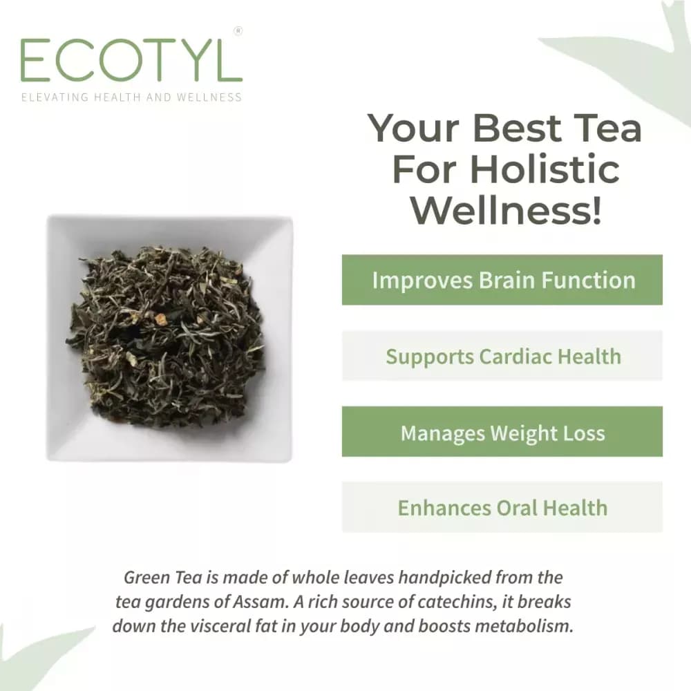 Ecotyl Green Tea 180 g Benefits