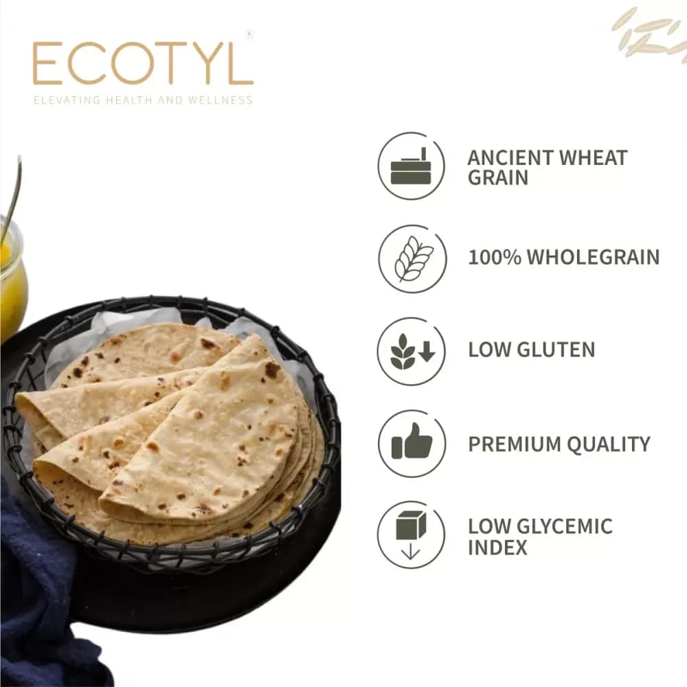 Ecotyl Khapli Atta 1 Kg features