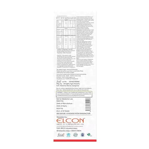 Elcon Mangosteen Juice 1 L Manuacturing Details
