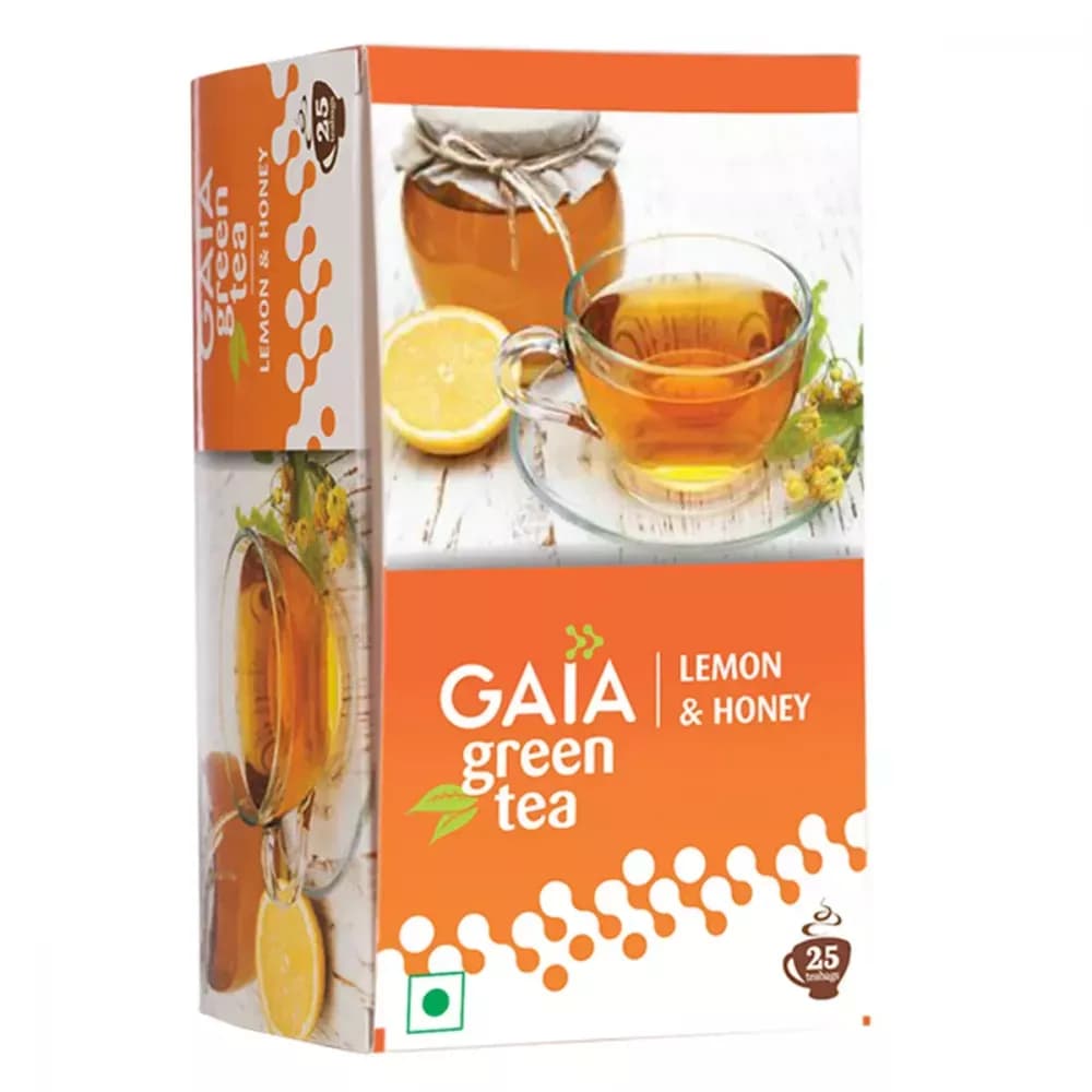 Gaia Green Tea & Lemon & Honey