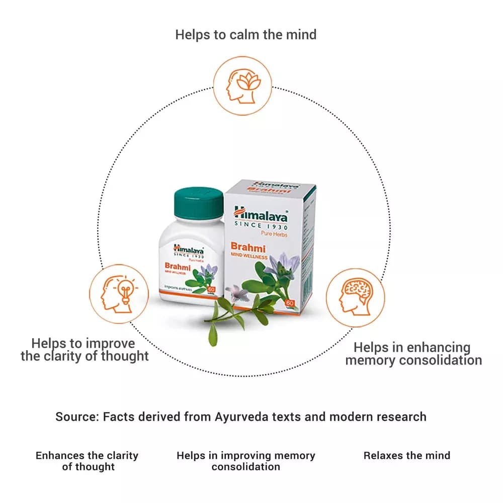 Himalaya Brahmi Tablet benefits