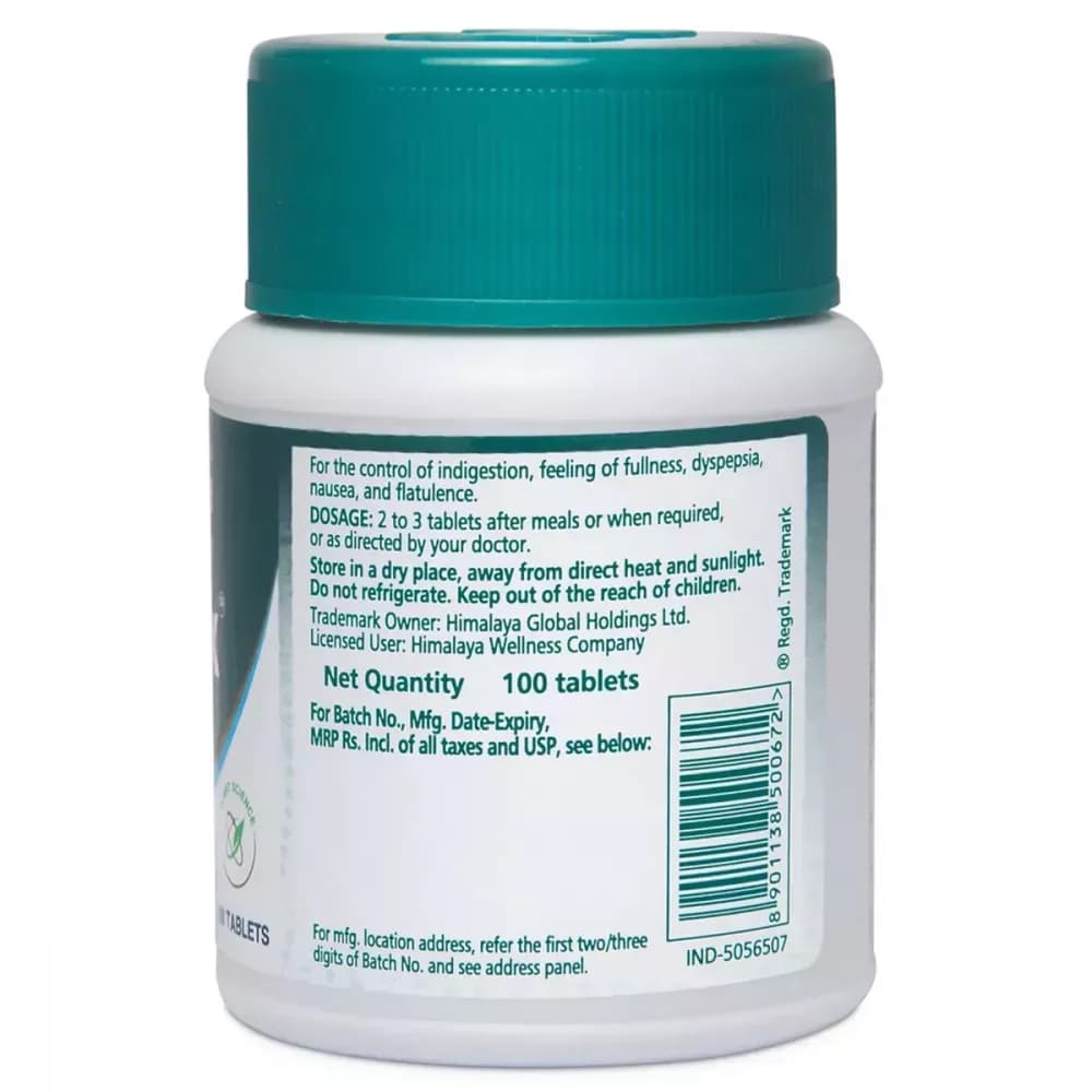 Himalaya Gasex 60 Tablet dosage