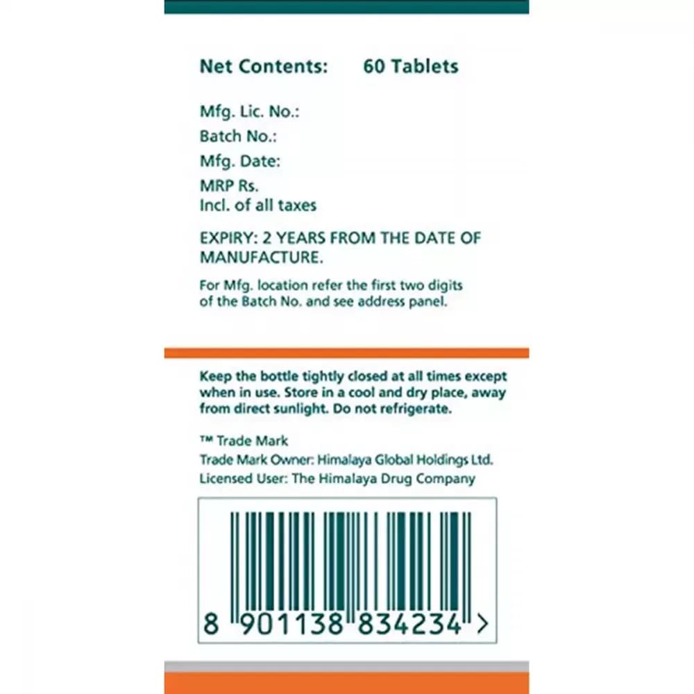 Himalaya Karela Tablet batch details