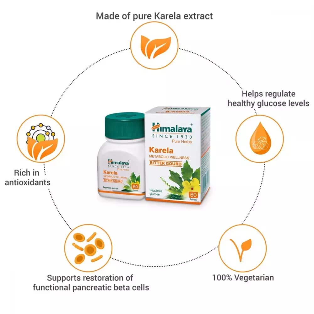 Himalaya Karela Tablet features