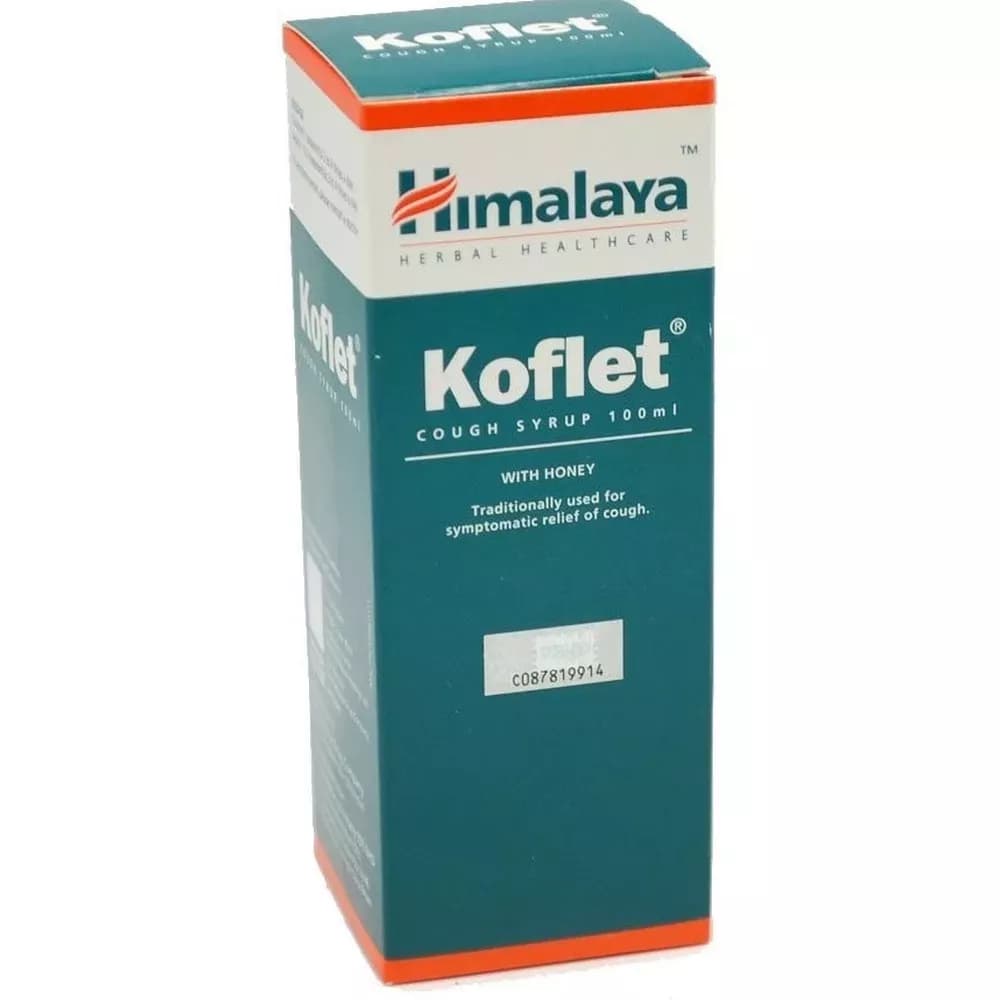 Himalaya Koflet Syrup 100 ml bottle
