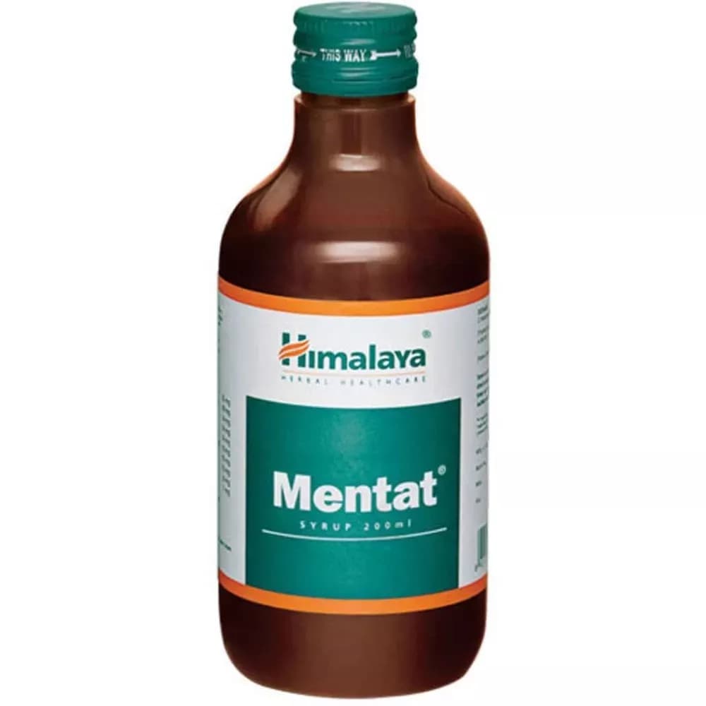 Himalaya Mentat Syrup 200 ml bottle