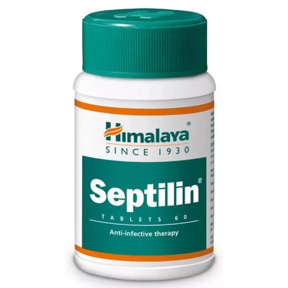 Himalaya Septilin 60 Tablet bottle