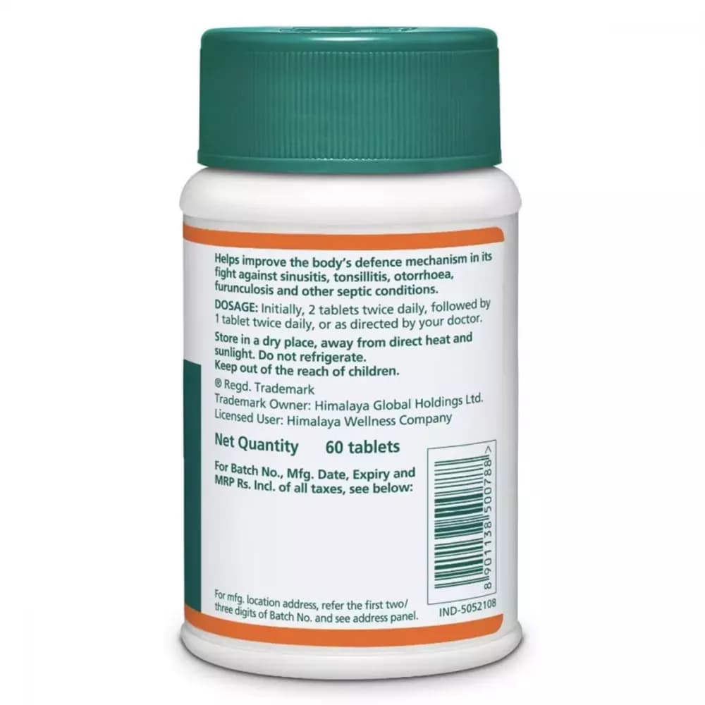 Himalaya Septilin 60 Tablet batch details