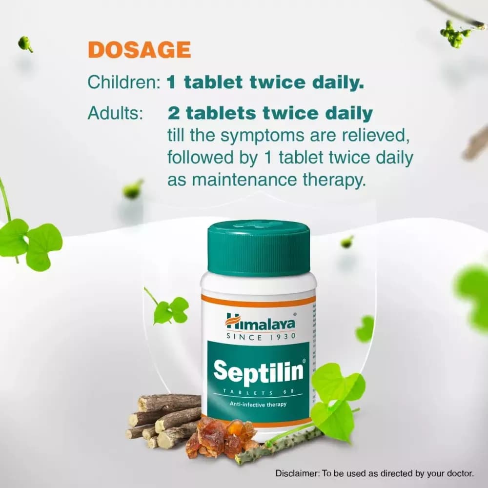 Himalaya Septilin 60 Tablet directions for use