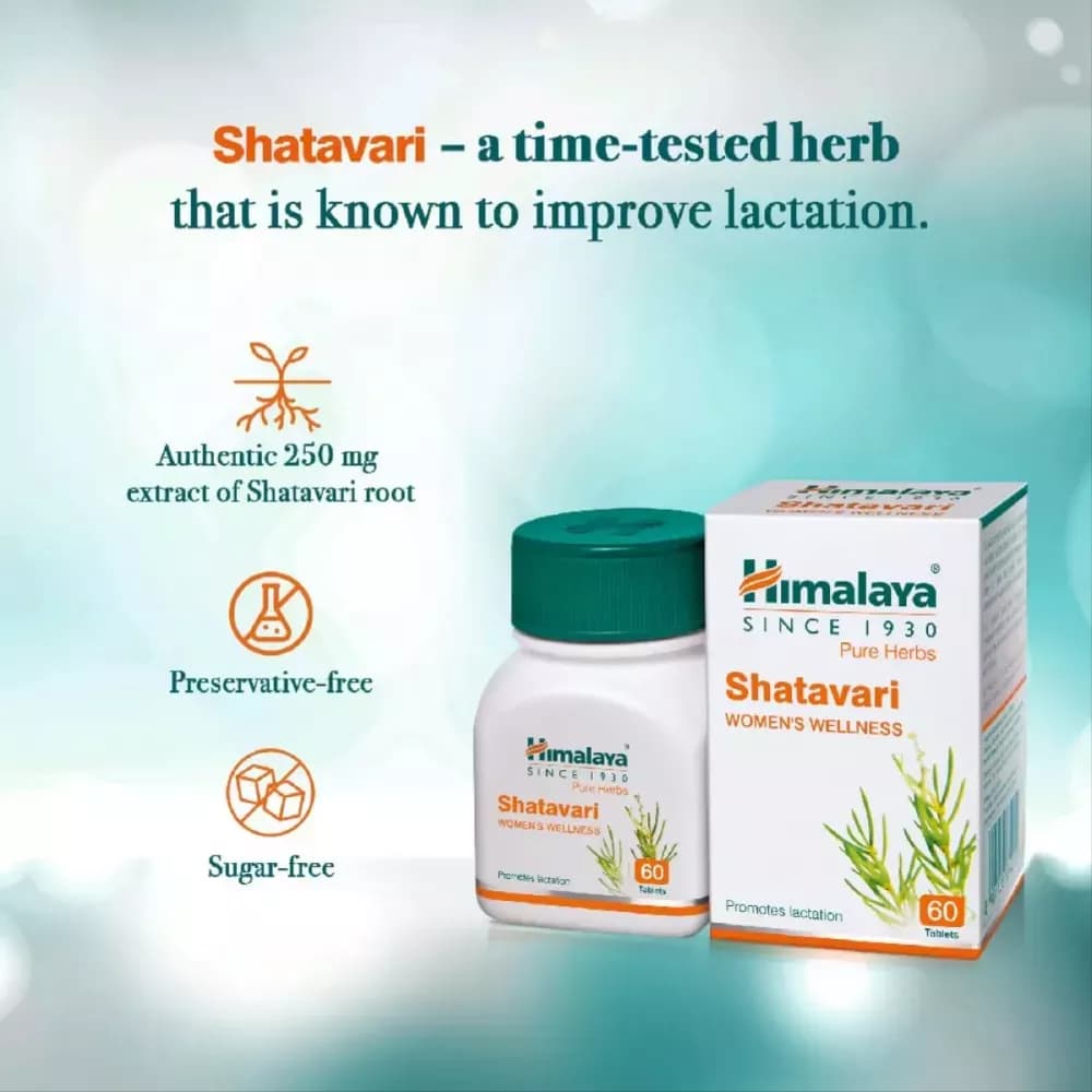 Himalaya Shatavari Tablet features