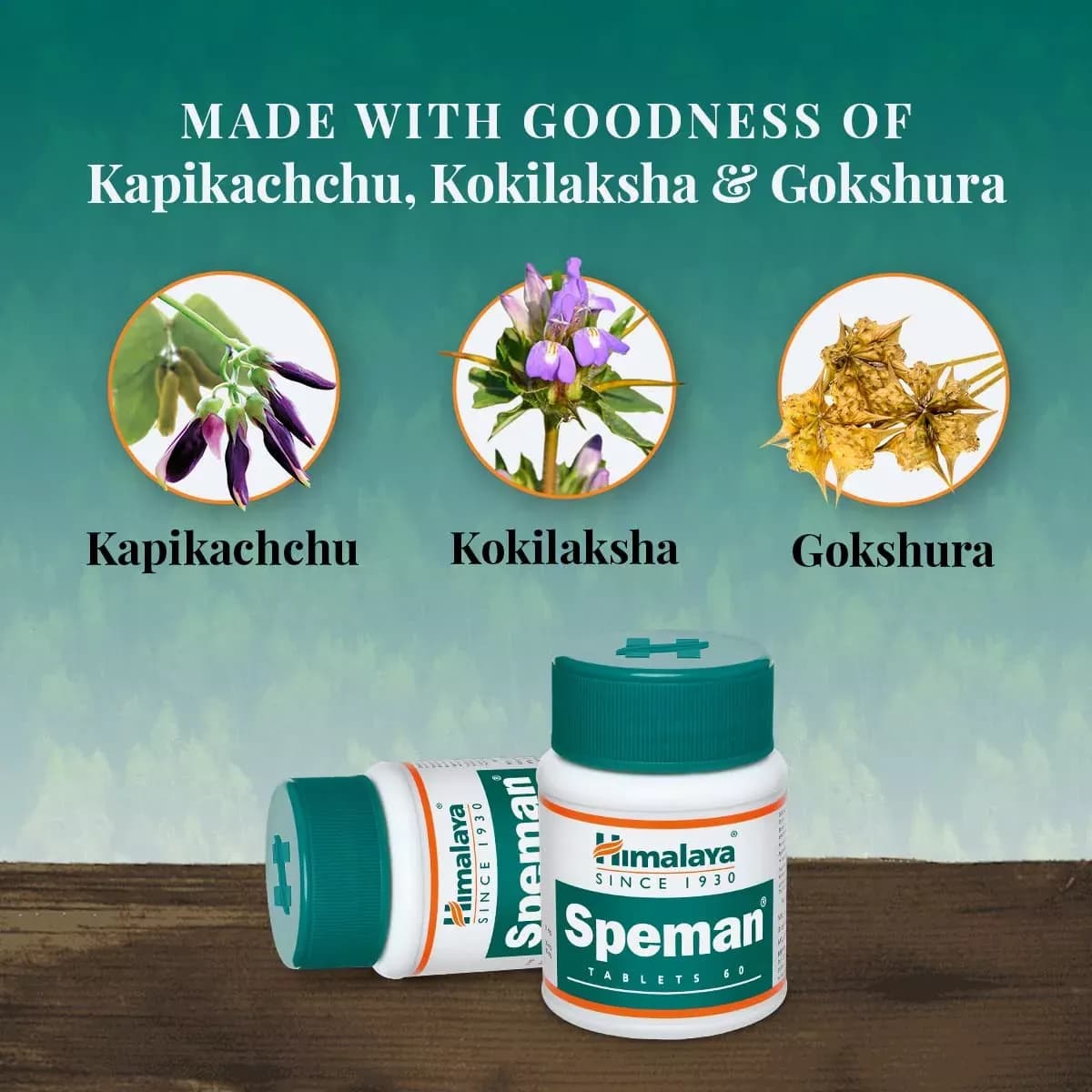 Himalaya Speman 60 Tablet ingredients