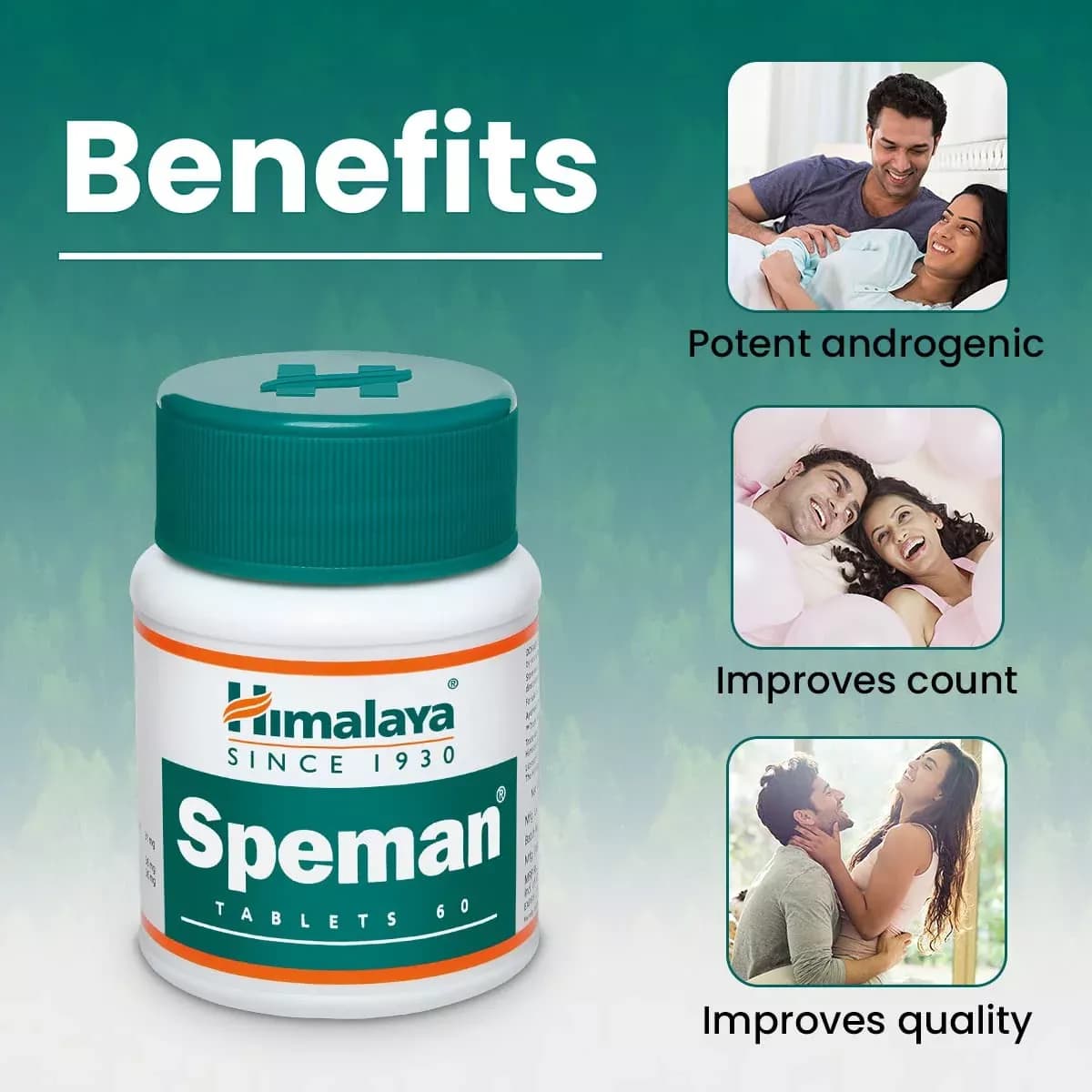 Himalaya Speman 60 Tablet benefits