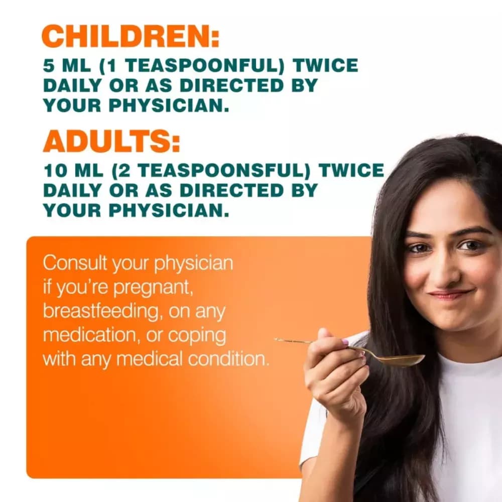 Himalaya Tulsi Syrup 200 ml Dosage Info