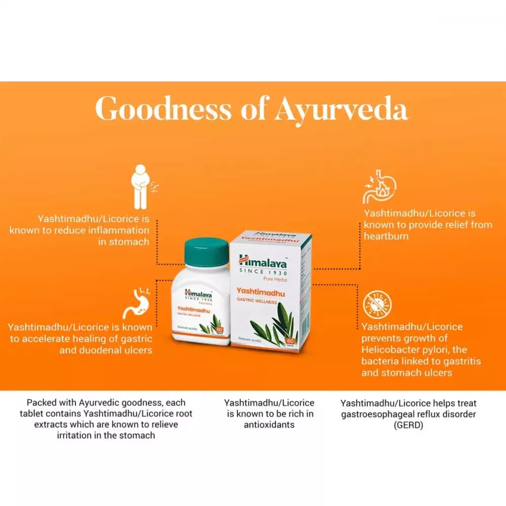 Himalaya Yashtimadhu Tablet goodness of ayurveda