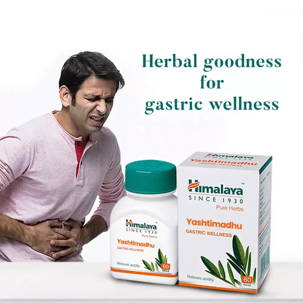 Himalaya Yashtimadhu Tablet herbal goodness for gastric wellness