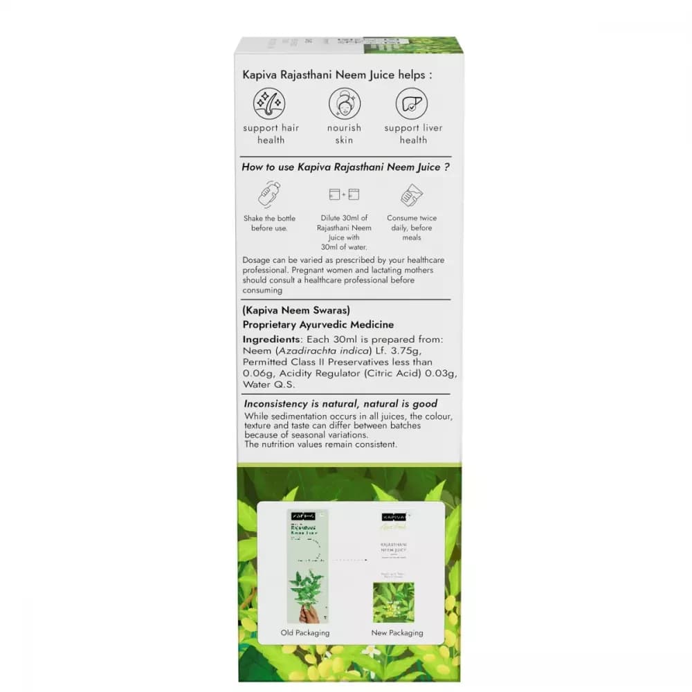 Kapiva Ayurveda Neem Juice 1 L Product Details