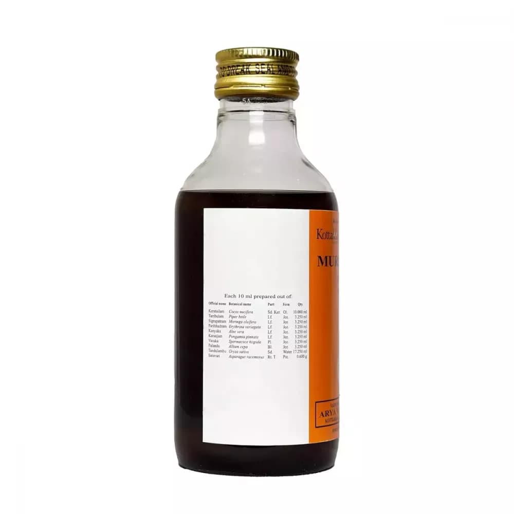 Kottakkal Murivenna 200 ml Composition