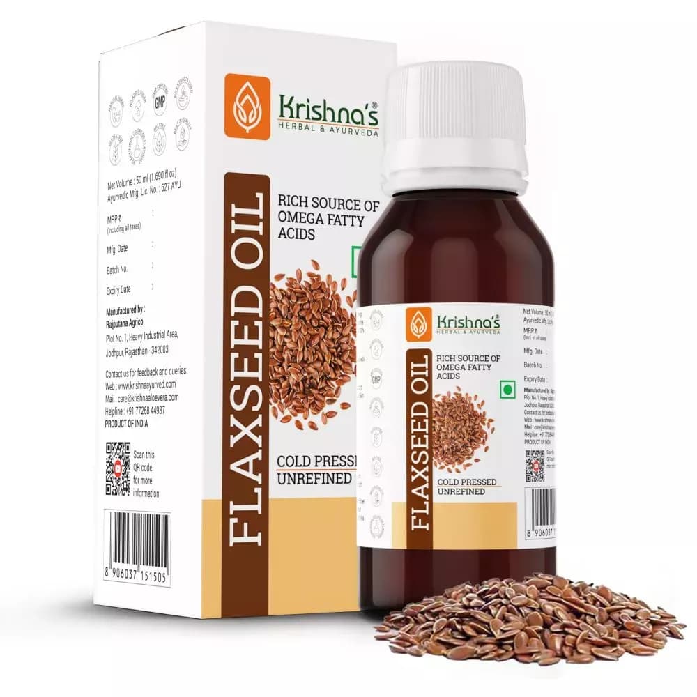 Krishna's Flax Seed Oil