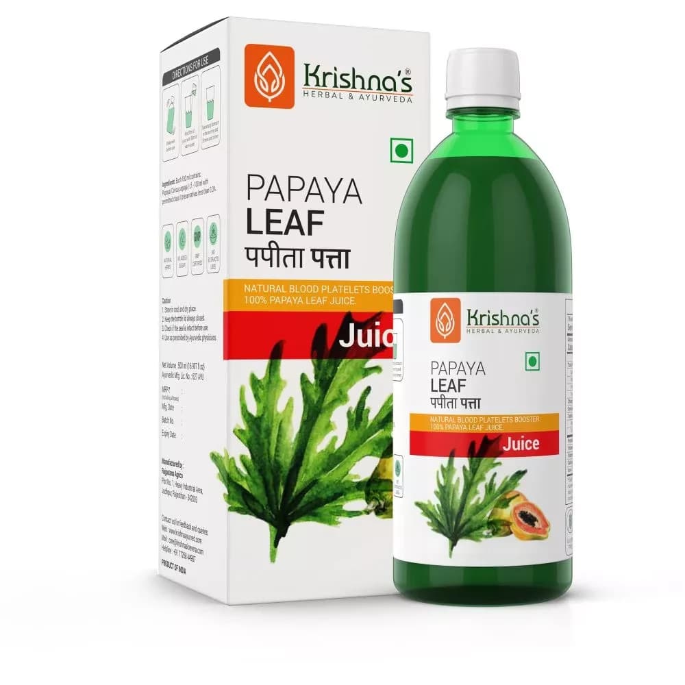 Krishna's Papaya Leaf Juice