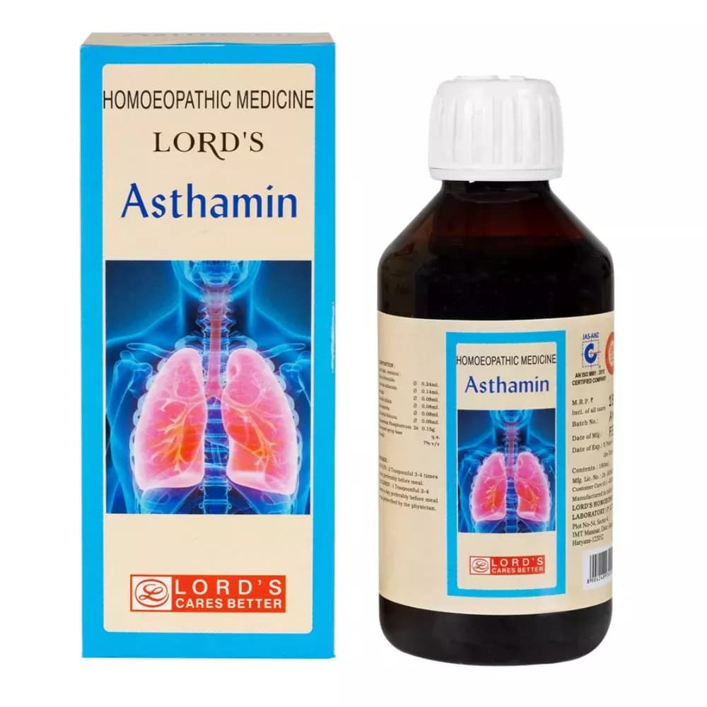 Lord's Asthamin Syrup 100 ml Main Image