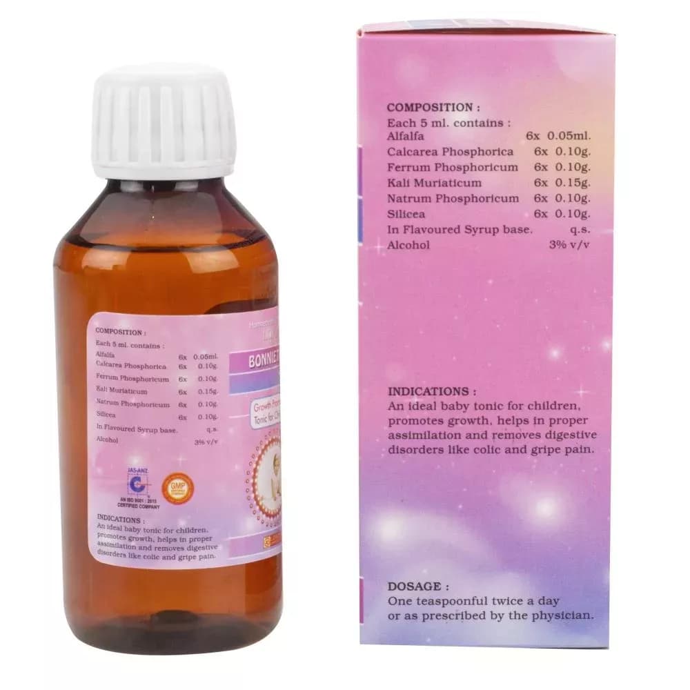 Lord's Bonnietone Syrup 115 ml Composition Info