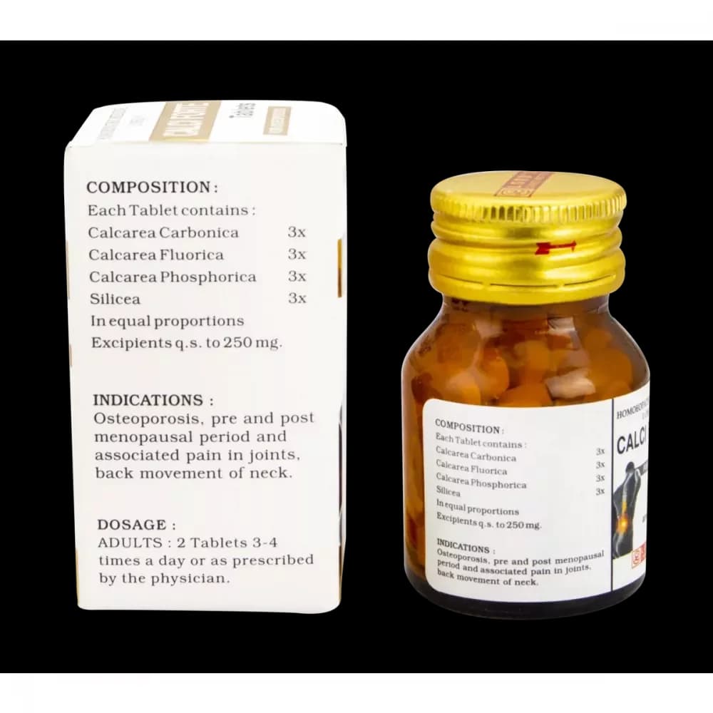 Lord's Calci Forte Tablet 25 g Composition Info
