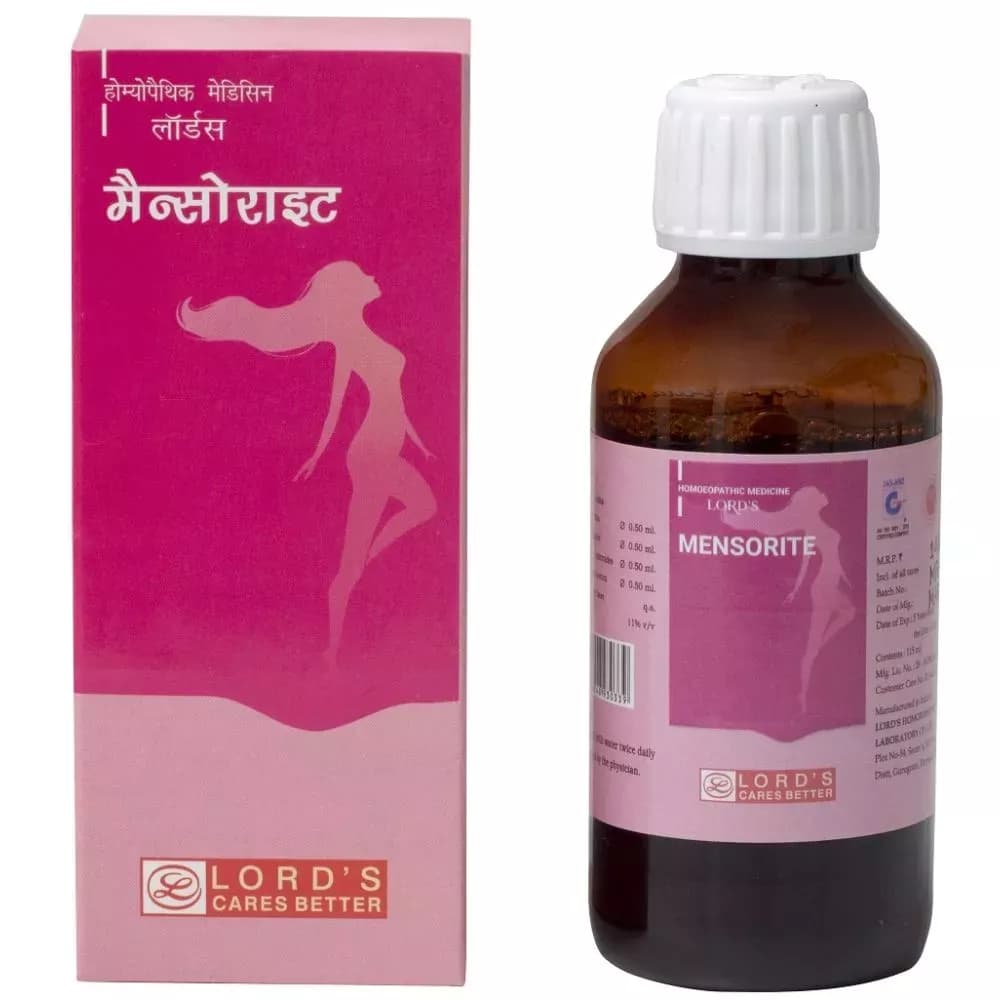 Lord's Mensorite Syrup 115 ml Main Image
