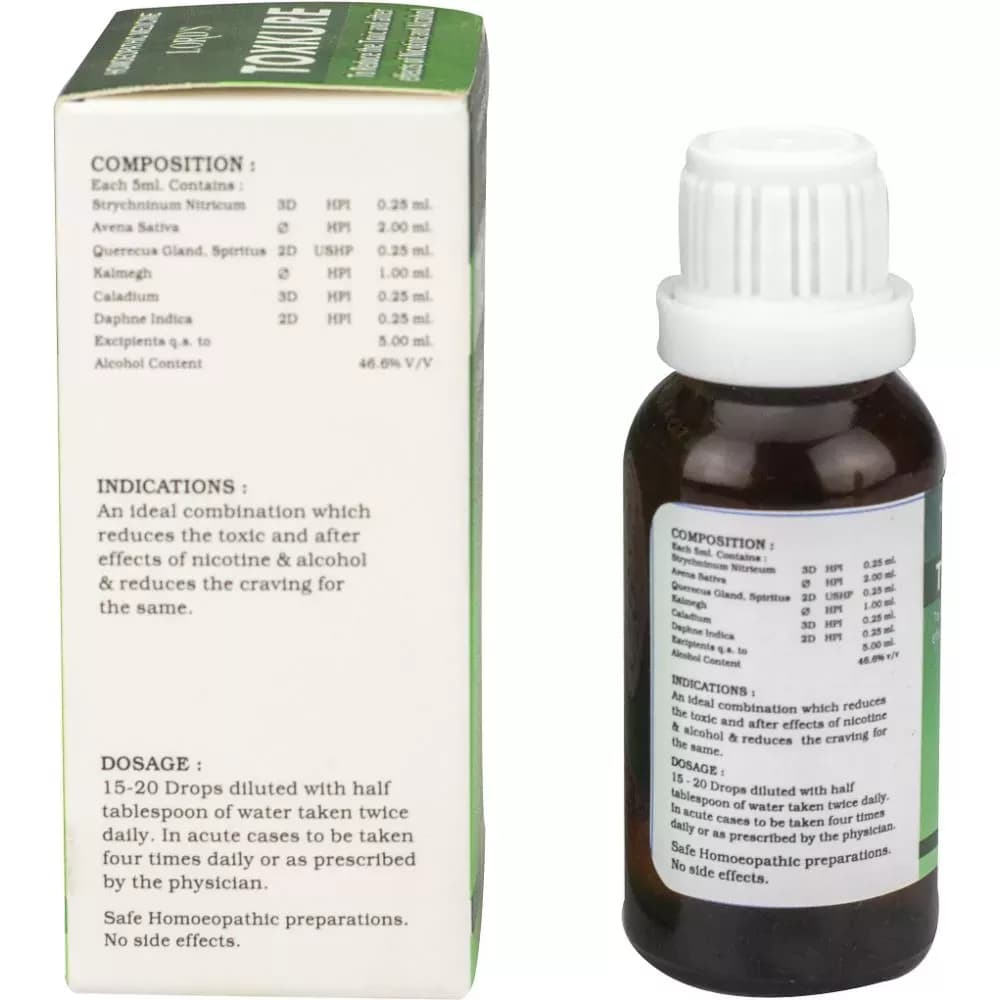 Lord's Toxkure Drop 30 ml Composition Info