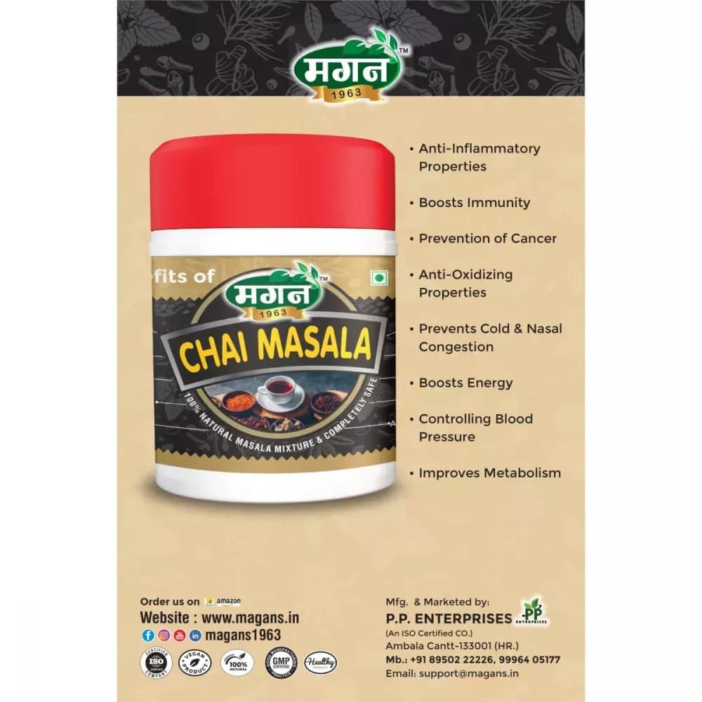 Magan Chai Masala Benefits