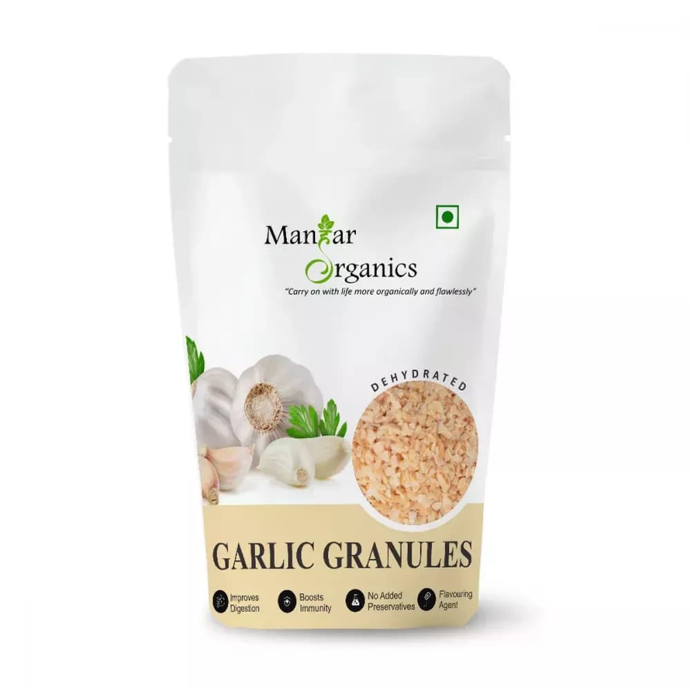 Manhar Organics Garlic Granules