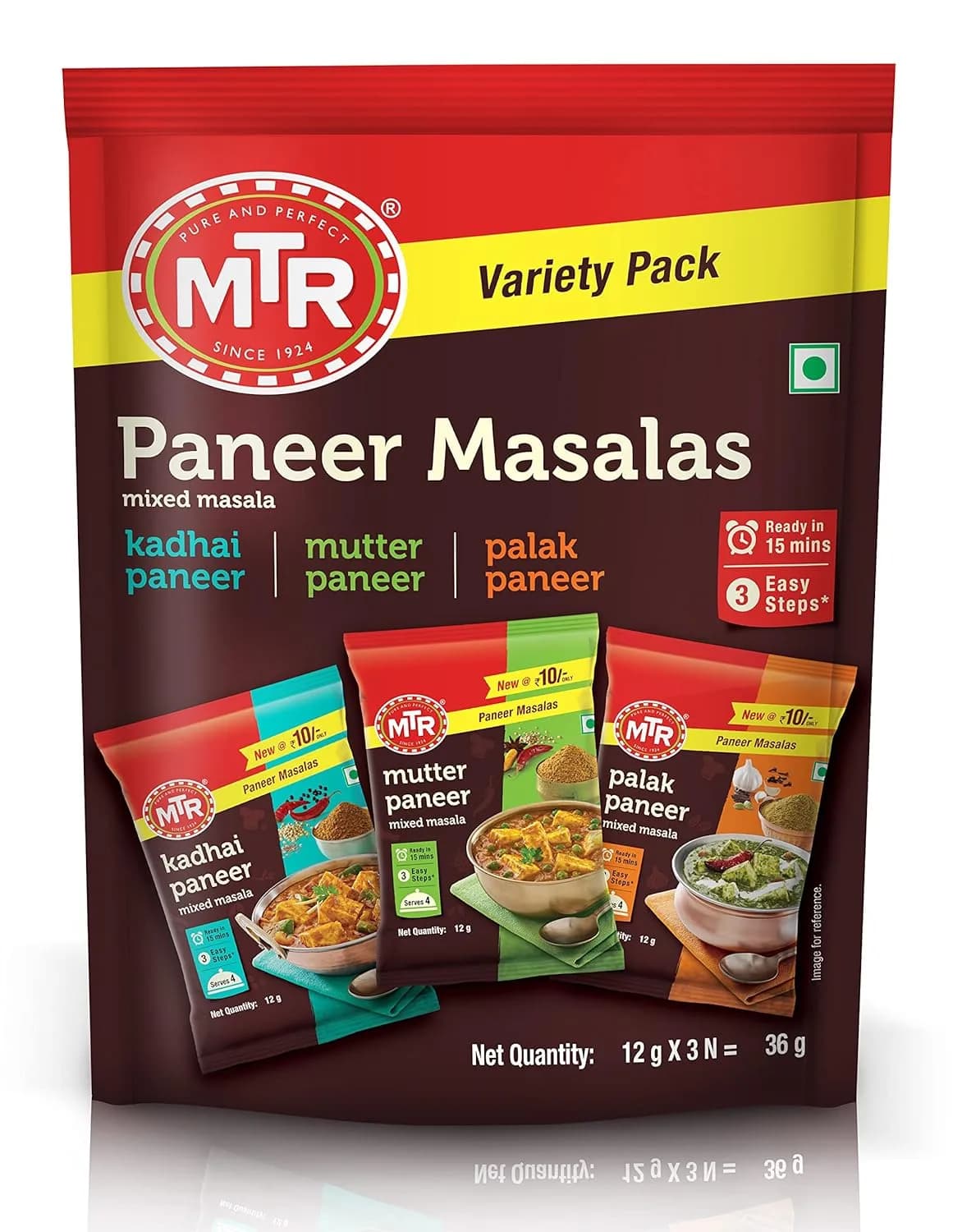 MTR Paneer Masalas Mixed Variety Pack