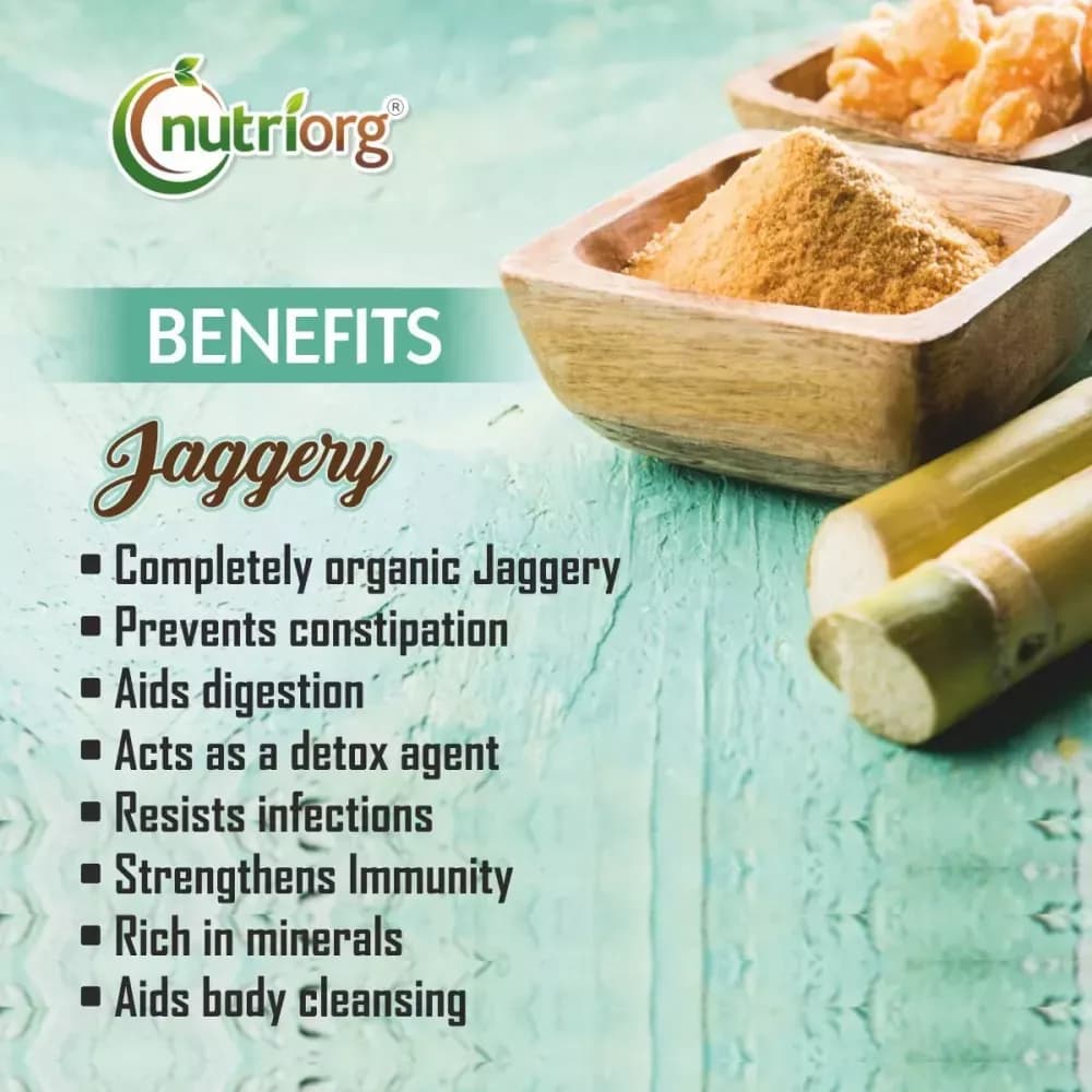 Nutriorg Jaggery Powder 700 g Benefits