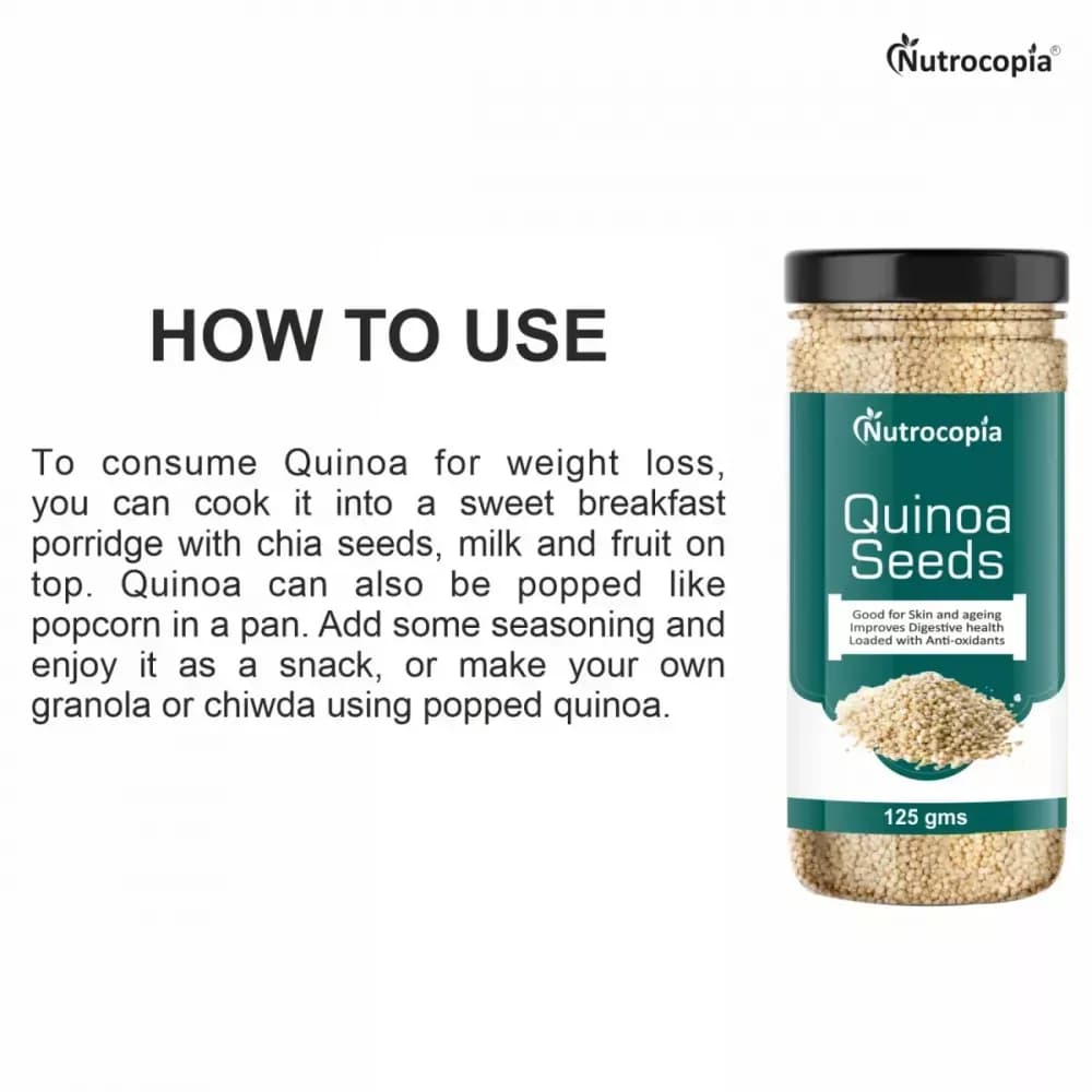 Nutrocopia Quinoa Seeds 125 g How To Use