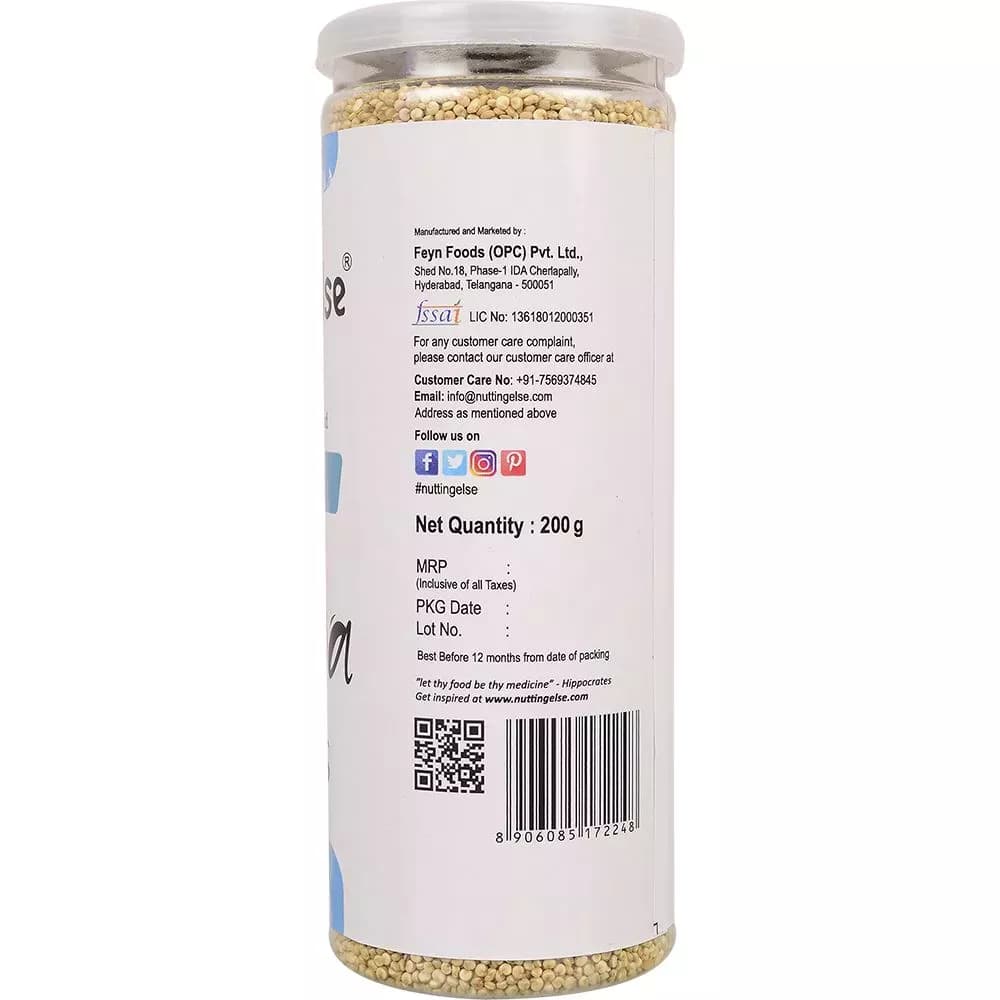 Nutting Else Quinoa Seeds 200 g Manufacturing Details