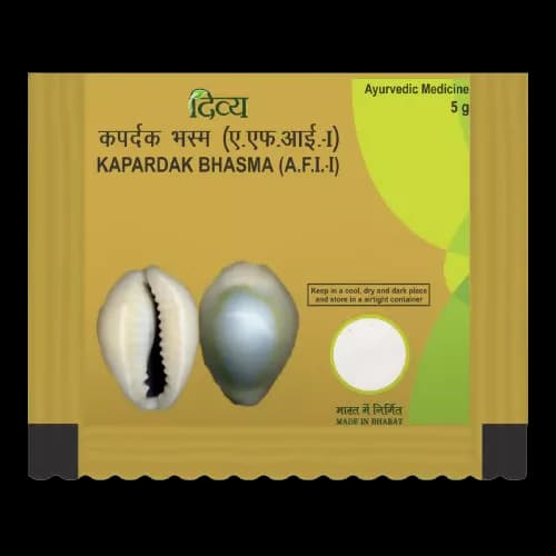 Patanjali Kapardak Bhasma 5 g Main Image