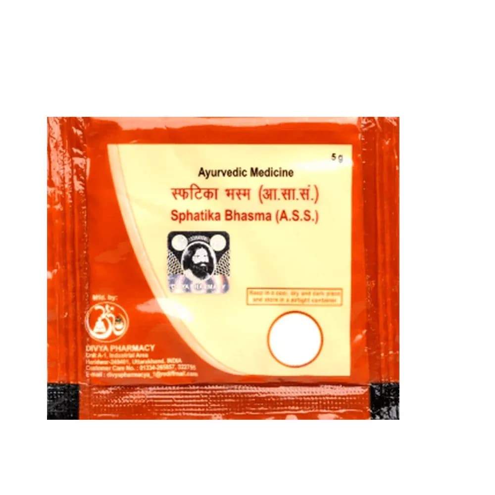 Patanjali Sphatika Bhasma 