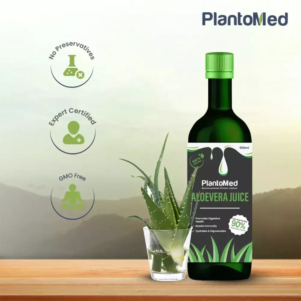 Plantomed Aloevera Juice 500 ml Features