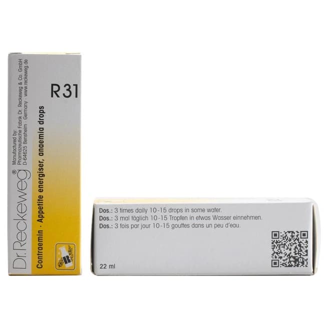 Dr. Reckeweg R31 Increases Appetite And Blood Supply Drop — 22 ml