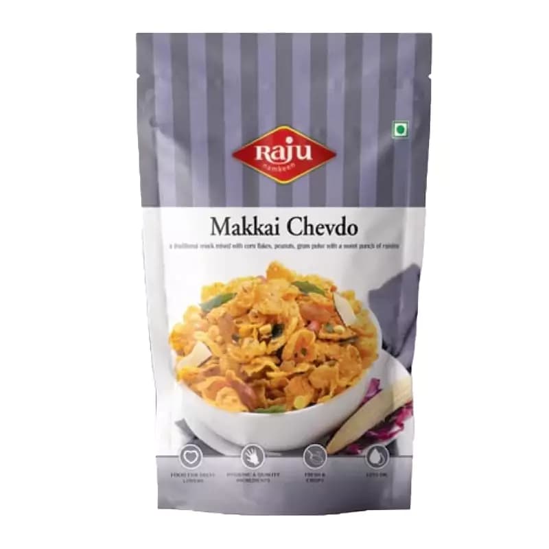 Raju Namkeen Makkai Chevdo