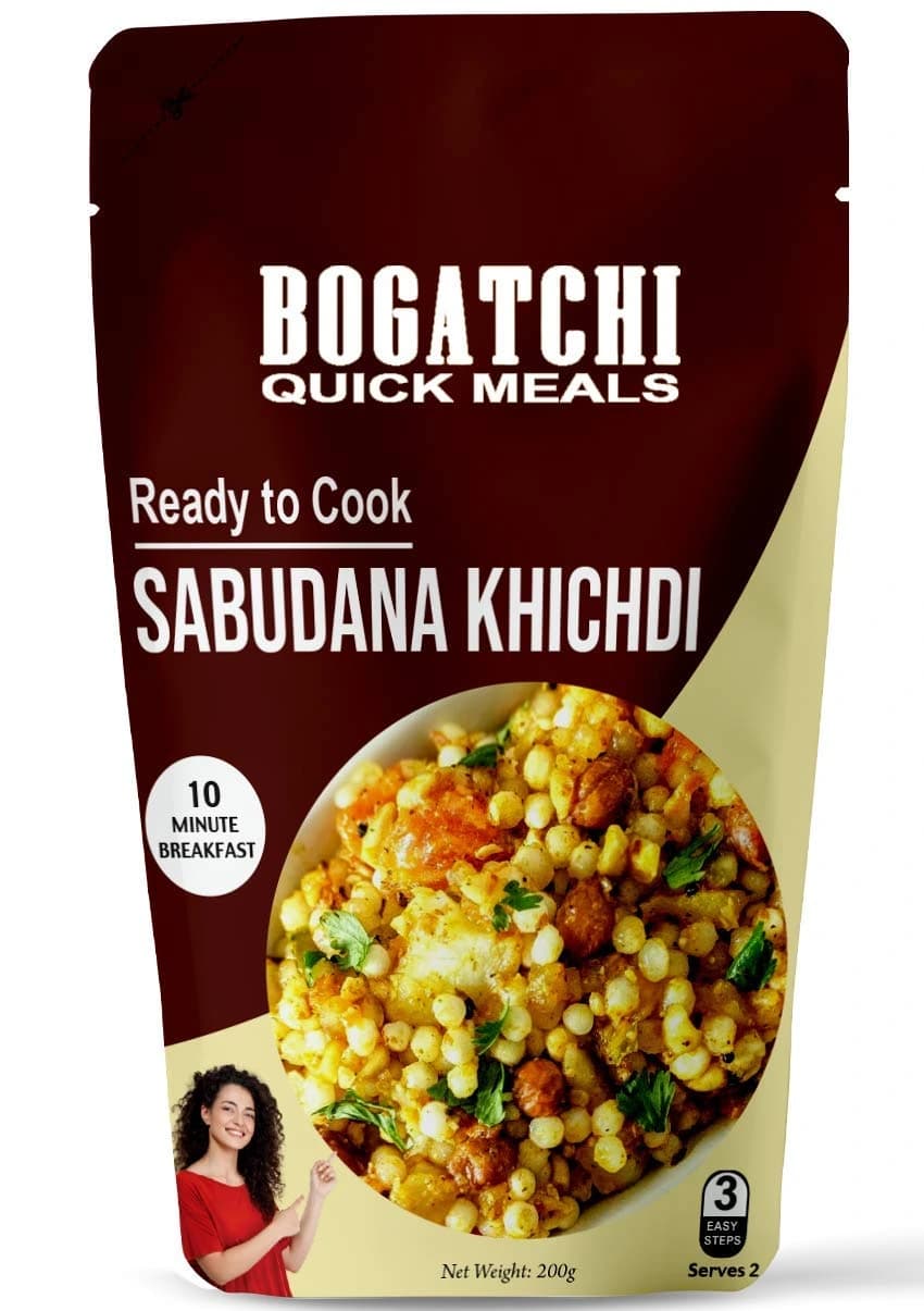 BOGATCHI Quick Meals Ready To Cook Sabudana Khichdi