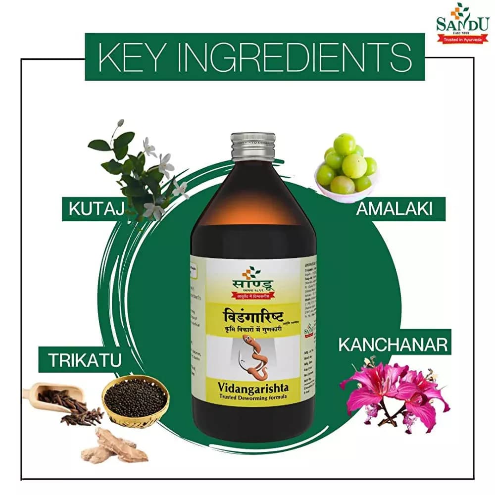 Sandu Vidangarishta Key Ingredients