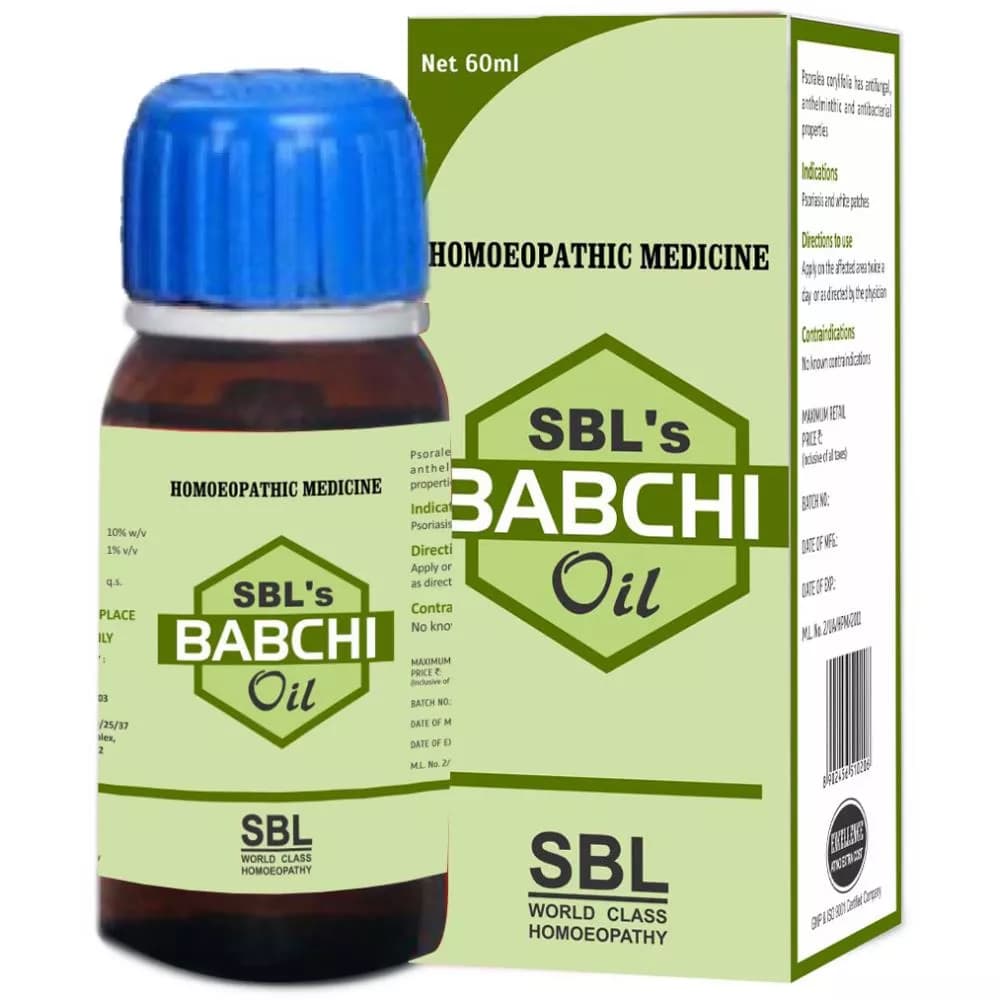 SBL Babchi Oil 60 ml Main Image