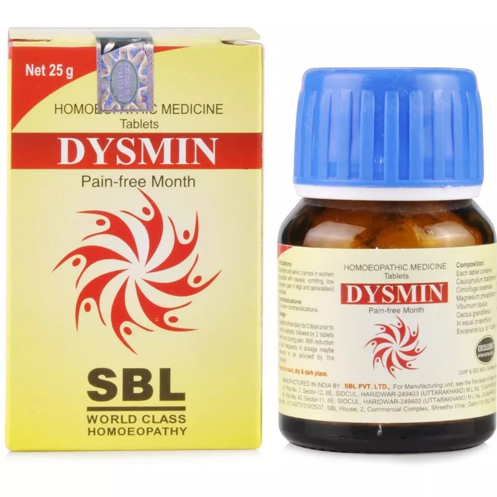 SBL Dysmin Tablet 25 g Main Image