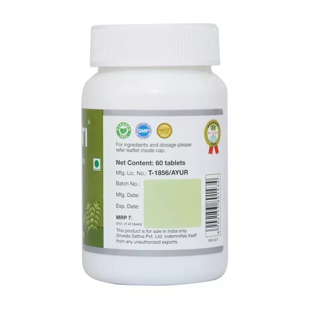 Sri Sri Tattva Neem 60 Tablet batch details