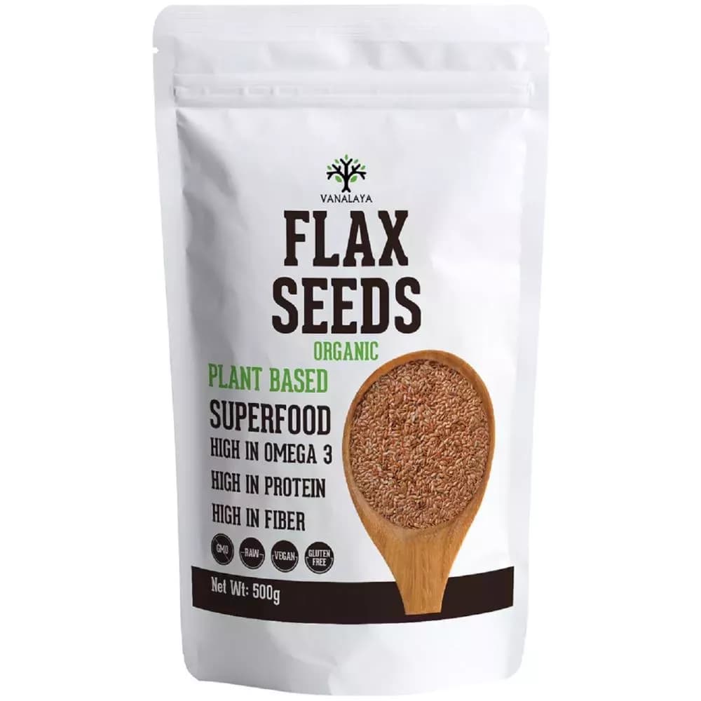 Vanalaya Organic Flax Seeds